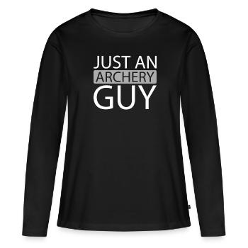 Archery Archery Archery Archer - Women's Premium Organic Long Sleeve Shirt - black - Front - Julia (174cm)