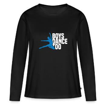 Danseur danseur ballet baller ballet ballet - T-shirt manches longues Premium bio Femme - noir - Devant - Julia (174cm)