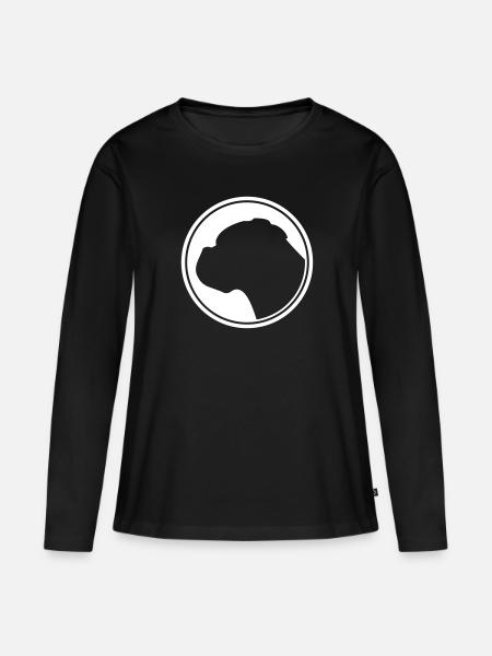 Boxer Hund - Hunderasse - Züchter - Herrchen - Frauen Premium Bio Langarmshirt - Schwarz