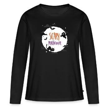 Scary Practicioner - Women's Premium Organic Long Sleeve Shirt - black - Front - Julia (174cm)