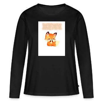Funkelnde Transformation - Frauen Premium Bio Langarmshirt - Schwarz - Vorne - Julia (174cm)