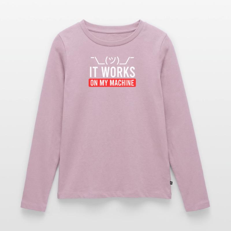 Coder Spruch Software Tester Debugging Informatik Frauen Premium Bio Langarmshirt