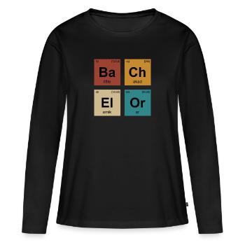 Bachelorabschluss Bachelor of Science Bachelor - Frauen Premium Bio Langarmshirt - Schwarz - Vorne - Julia (174cm)
