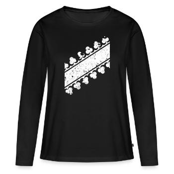 Bas-Rhine - Women's Premium Organic Long Sleeve Shirt - black - Front - Julia (174cm)