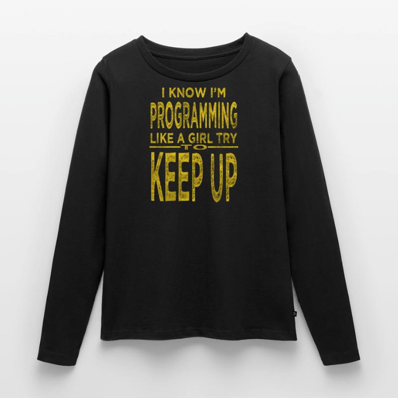 Birthday Present C Plus Plus PC Frontend Developer Women's Premium Organic Long Sleeve Shirt