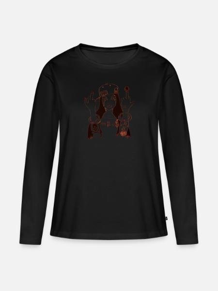 10-40 leipzig - Frauen Premium Bio Langarmshirt -