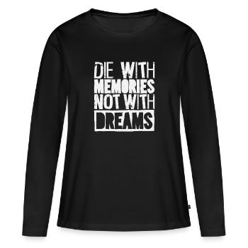Traveler Travel I love traveling travel Trip - Women's Premium Organic Long Sleeve Shirt - black - Front - Julia (174cm)
