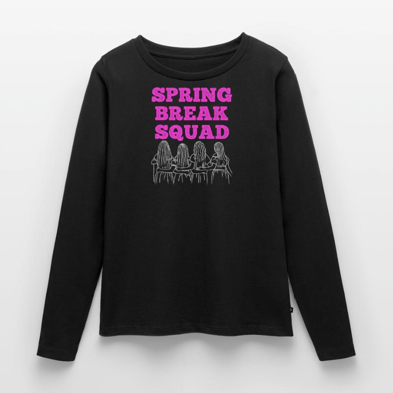 Spring Break Squad Summer Holidays Spring Break Women's Premium Organic Long Sleeve Shirt