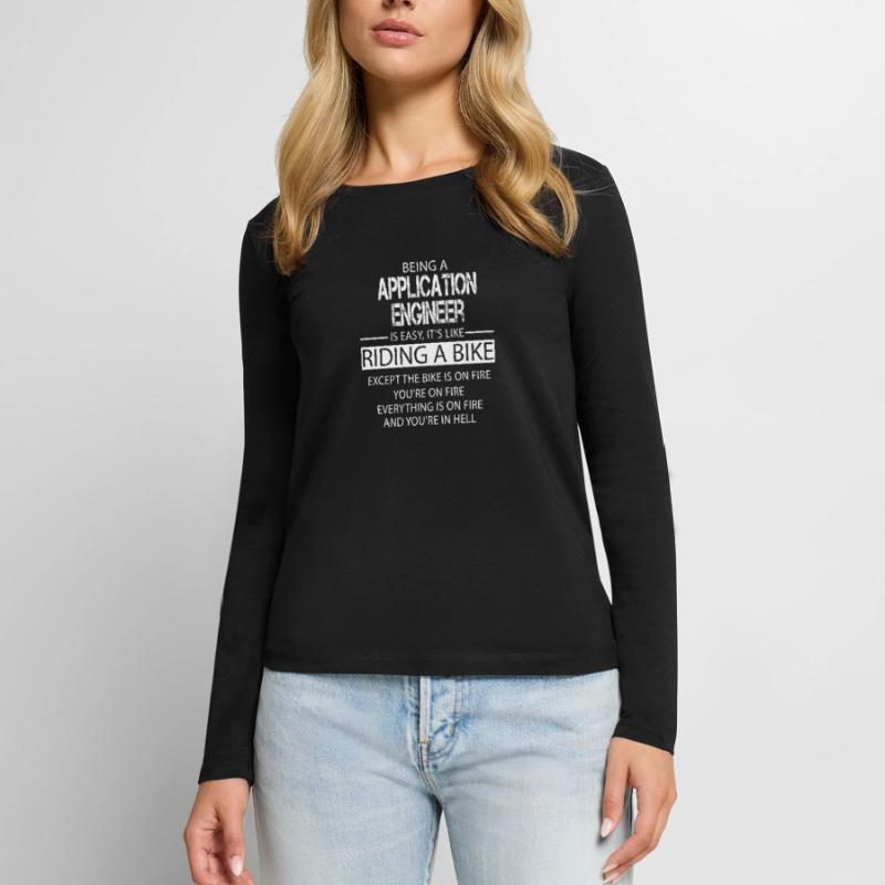 Application Engineer Women's Premium Organic Long Sleeve Shirt