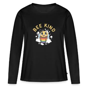 Bullying - Women's Premium Organic Long Sleeve Shirt - black - Front - Julia (174cm)