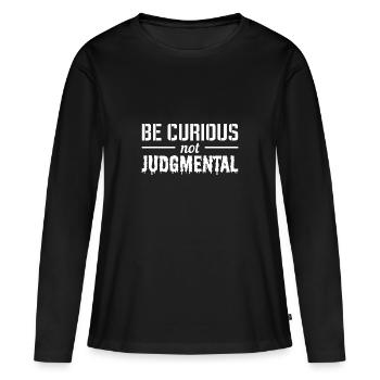 Bullying - Women's Premium Organic Long Sleeve Shirt - black - Front - Julia (174cm)