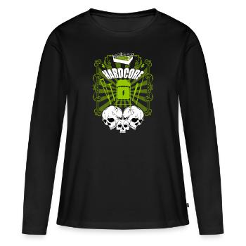 Hardcore Wrestling - Frauen Premium Bio Langarmshirt - Schwarz - Vorne - Julia (174cm)