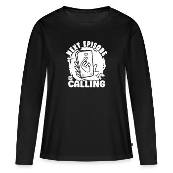 Le prochain épisode s’intitule Japanese Anime Manga Otaku - T-shirt manches longues Premium bio Femme - noir - Devant - Julia (174cm)