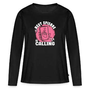 Anime Art For Men Women Teen Girls Anime Merch - Women's Premium Organic Long Sleeve Shirt - black - Front - Julia (174cm)