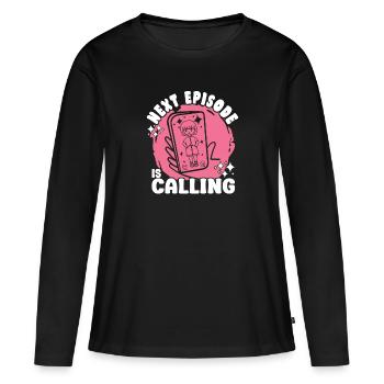 Anime Art For Men Women Teen Girls Anime Merch - Frauen Premium Bio Langarmshirt - Schwarz - Vorne - Julia (174cm)