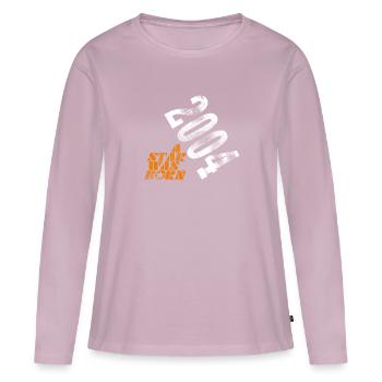 2004 - Women's Premium Organic Long Sleeve Shirt - dusky pink - Front - Julia (174cm)