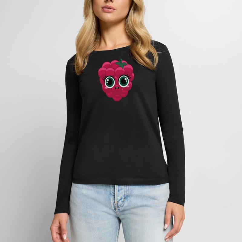 Ruby Raspberry Women's Premium Organic Long Sleeve Shirt
