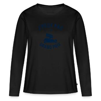 JPeux pas j ai Grand prix - T-shirt manches longues Premium bio Femme - noir - Devant - Julia (174cm)