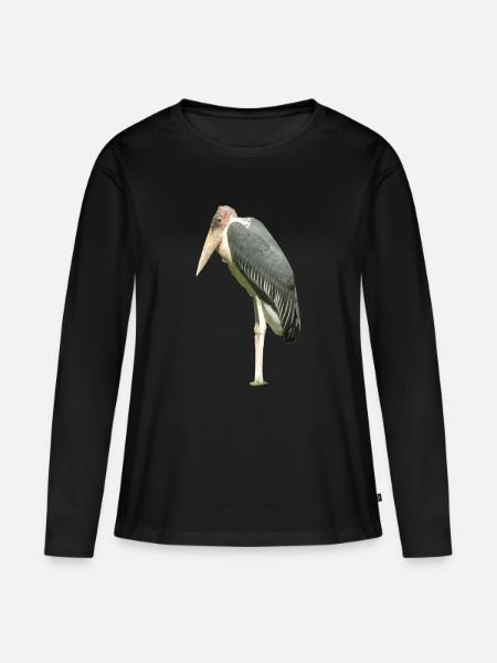 Marabu - Frauen Premium Bio Langarmshirt - Schwarz
