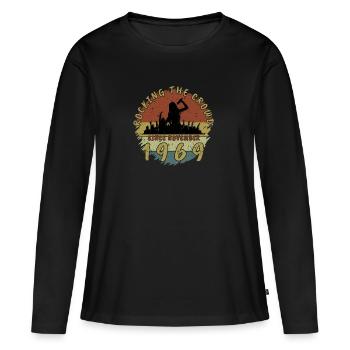 55th Birthday Rocking the crowd SNG 11/1969 - Women's Premium Organic Long Sleeve Shirt - black - Front - Julia (174cm)