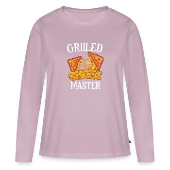 Cheese Cheesesteak Rolls Philly Cheesesteak - Women's Premium Organic Long Sleeve Shirt - dusky pink - Front - Julia (174cm)