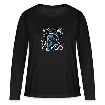 Jules César Histoire romaine Empire romain - T-shirt manches longues Premium bio Femme - noir - Devant - Julia (174cm)