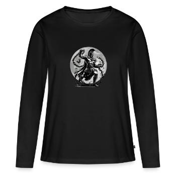 Jules César Histoire romaine Empire romain - T-shirt manches longues Premium bio Femme - noir - Devant - Julia (174cm)