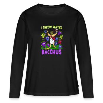 Jules César Histoire romaine Empire romain - T-shirt manches longues Premium bio Femme - noir - Devant - Julia (174cm)