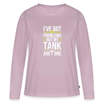 Aquascaping Enthusiast Underwater Gardening - Women's Premium Organic Long Sleeve Shirt - dusky pink - Front - Julia (174cm)
