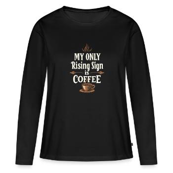 Astrologie-skeptiker: Kritisches Denken - Frauen Premium Bio Langarmshirt - Schwarz - Vorne - Julia (174cm)