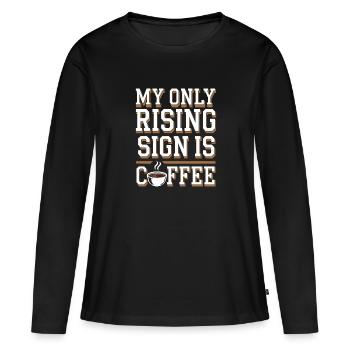 Astrologie-skeptiker: Kritisches Denken - Frauen Premium Bio Langarmshirt - Schwarz - Vorne - Julia (174cm)