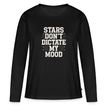 Astrologie-skeptiker: Kritisches Denken - Frauen Premium Bio Langarmshirt - Schwarz - Vorne - Julia (174cm)