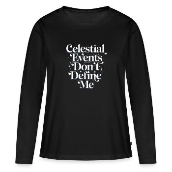Astrologie-skeptiker: Kritisches Denken - Frauen Premium Bio Langarmshirt - Schwarz - Vorne - Julia (174cm)