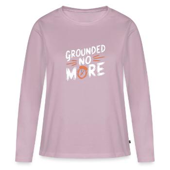 Skydiving Beginners Adventure Nerves - Women's Premium Organic Long Sleeve Shirt - dusky pink - Front - Julia (174cm)