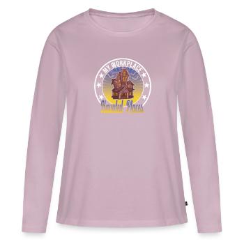 Ghost Hunters - Women's Premium Organic Long Sleeve Shirt - dusky pink - Front - Julia (174cm)