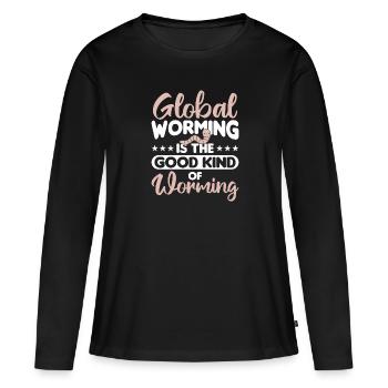 Insects - Women's Premium Organic Long Sleeve Shirt - black - Front - Julia (174cm)