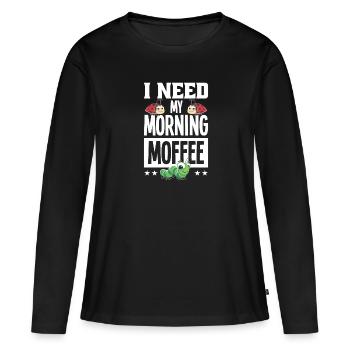 Insects - Women's Premium Organic Long Sleeve Shirt - black - Front - Julia (174cm)