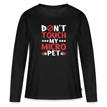 Insects - Women's Premium Organic Long Sleeve Shirt - black - Front - Julia (174cm)