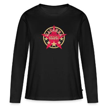 Havana Club Cuba Libre - T-shirt manches longues Premium bio Femme - noir - Devant - Julia (174cm)