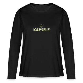 Käpsele Schwabe Souabe souabe cadeau souabe - T-shirt manches longues Premium bio Femme - noir - Devant - Julia (174cm)