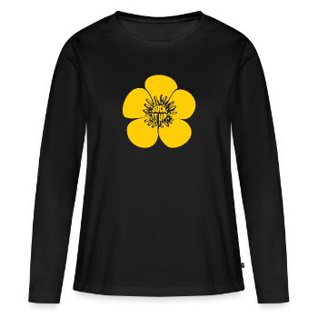 Suck it Up Buttercup Autism - T-shirt manches longues Premium bio Femme - noir - Devant - Julia (174cm)