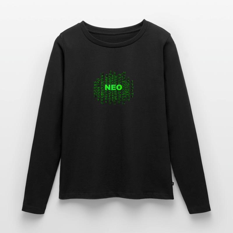Neo code Women's Premium Organic Long Sleeve Shirt