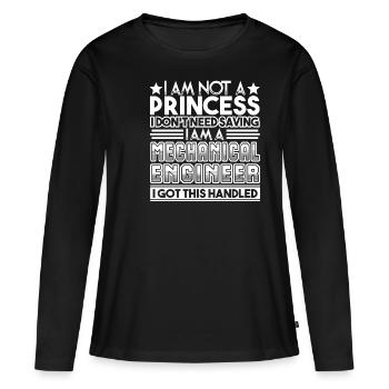 Mechanical Engineer I Am A Mechanical Engineer - Women's Premium Organic Long Sleeve Shirt - black - Front - Julia (174cm)
