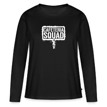Enjoy together - Women's Premium Organic Long Sleeve Shirt - black - Front - Julia (174cm)