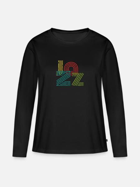 Jazz - Frauen Premium Bio Langarmshirt - Schwarz