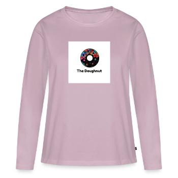 The Doughnut - Women's Premium Organic Long Sleeve Shirt - dusky pink - Front - Julia (174cm)