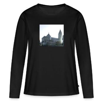 Cathedral of the Immaculate Conception, Ireland. - Women's Premium Organic Long Sleeve Shirt - black - Front - Julia (174cm)