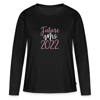 In the future Woman 2022 - Women's Premium Organic Long Sleeve Shirt - black - Front - Julia (174cm)