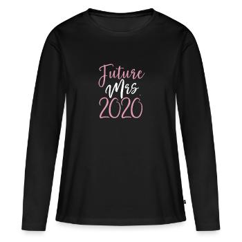 Future Miss 2020 - T-shirt manches longues Premium bio Femme - noir - Devant - Julia (174cm)