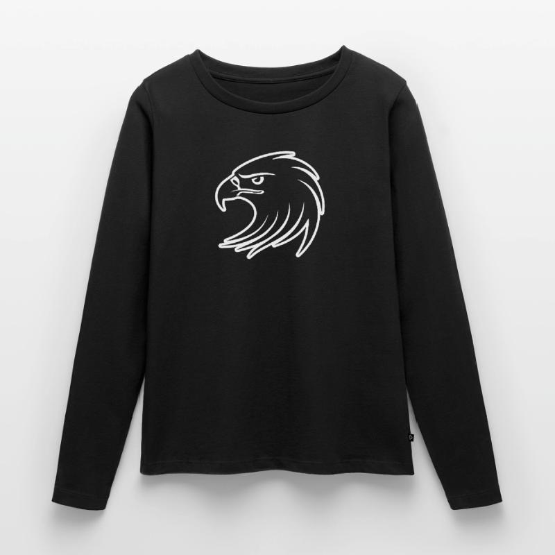 Eagle Eagle Head Women's Premium Organic Long Sleeve Shirt